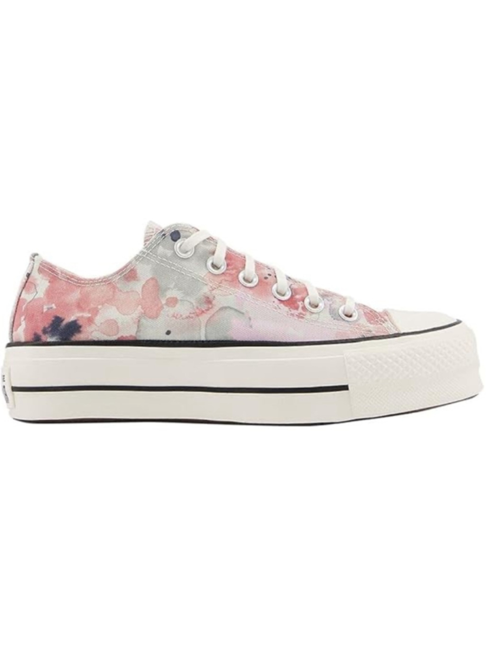 Converse All Star Platform Low "Washed Florals" sneakers. Size 5.5 (uk3.5)